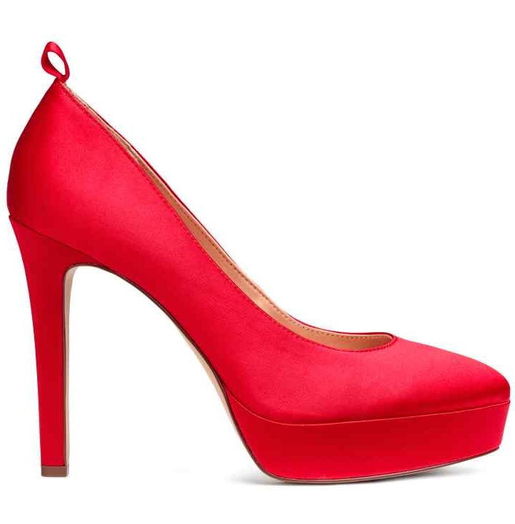 Атласные туфли H&M Атласные туфли H&M