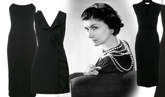 знаменитое черное платье Шанель черное платье