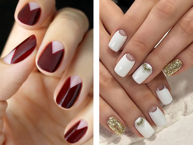 лунный маникюр 2018 стильный маникюр 2018