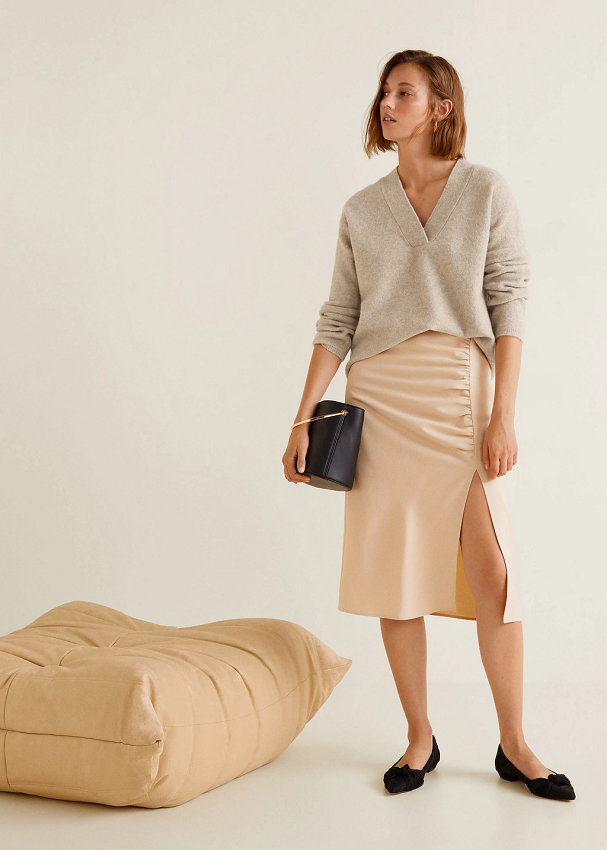 MANGO модные объемные свитера