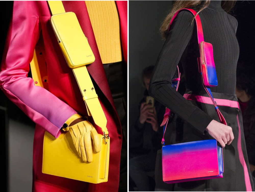 Lanvin тренд наборы сумок осень-зима 2018