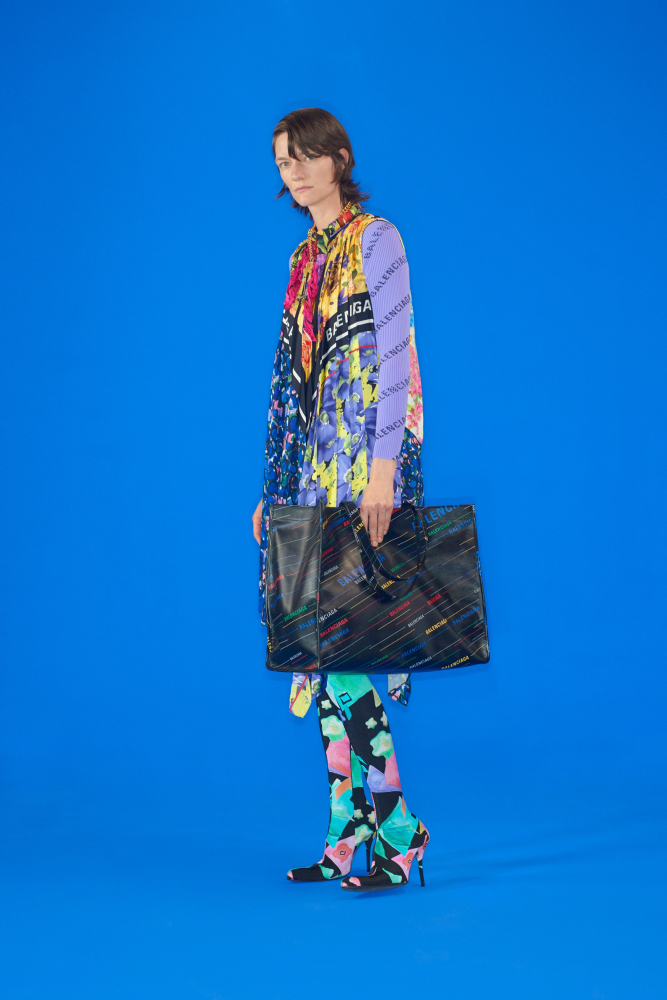 новые яркие образы balenciaga коллекция 2019