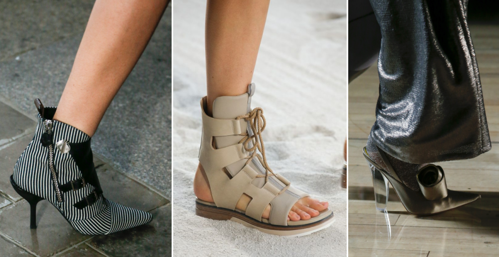 Louis Vuitton; Hermes; Marc Jacobs модные тенденции обуви весна-лето 2019