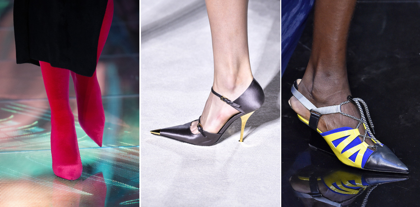 Balenciaga; Tom Ford; Emporio Armani модная женская обувь весна-лето 2019