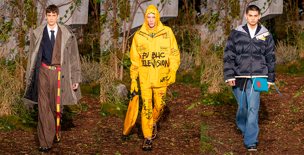 Off-White на мужской Неделе моды в Париже Off-White Virgil Abloh