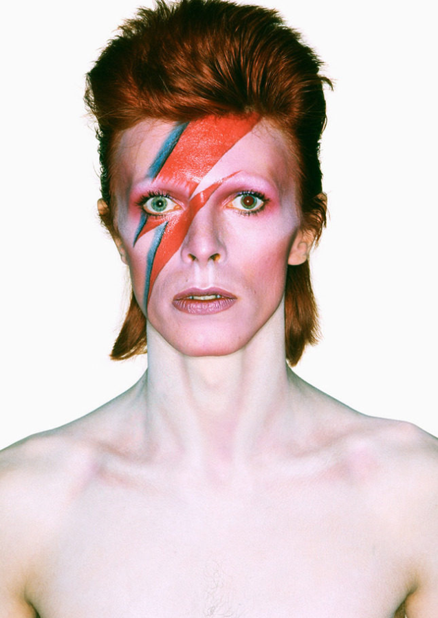 1973 год молодой Дэвид Боуи