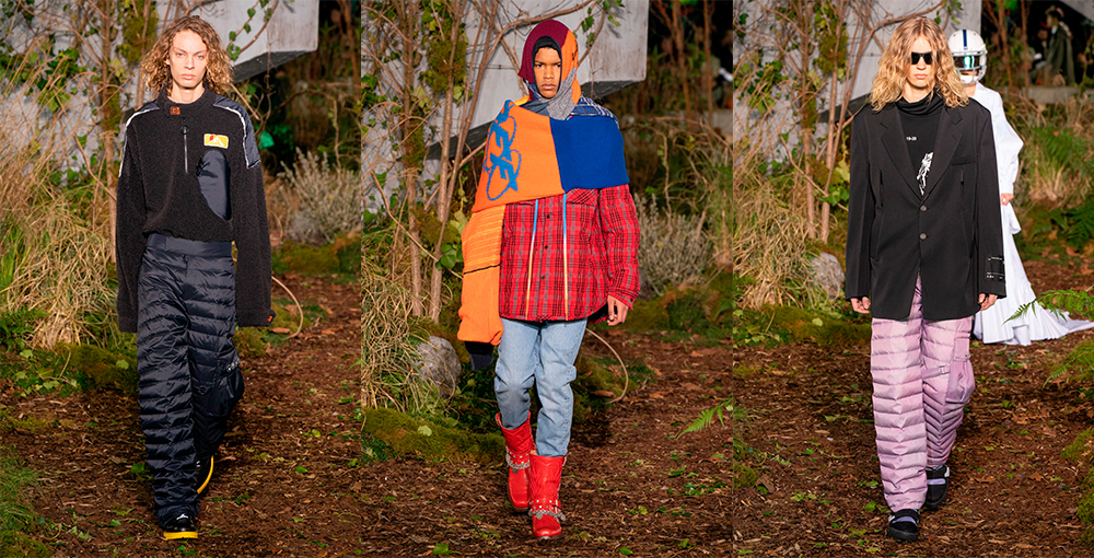 мужская коллекция Off-White Осень 2019 Off-White мужская одежда