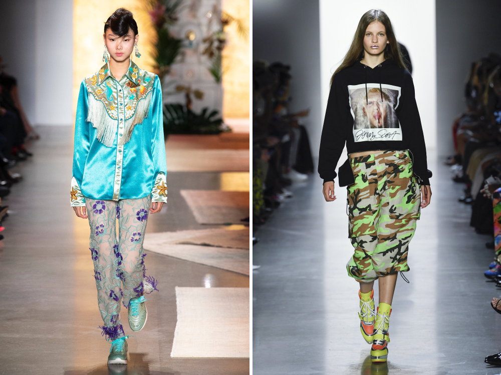 Anna Sui тенденции обуви весна-лето 2019