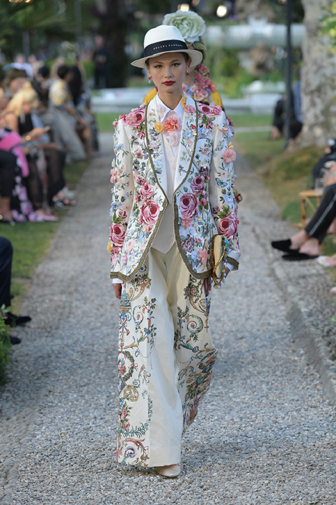 показ dolce gabbana